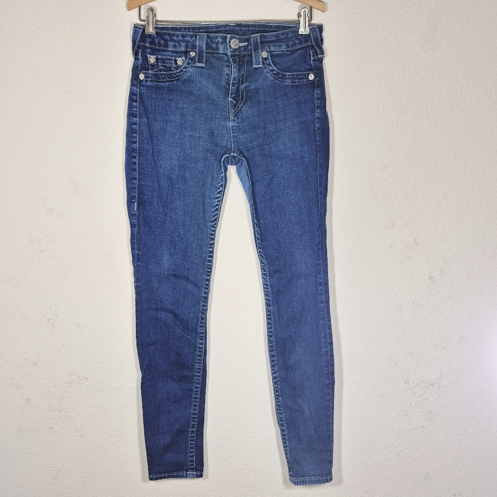 True Religion Women's Super Skinny Stretch Jeans